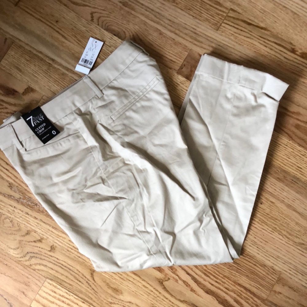 Cropped dress pants